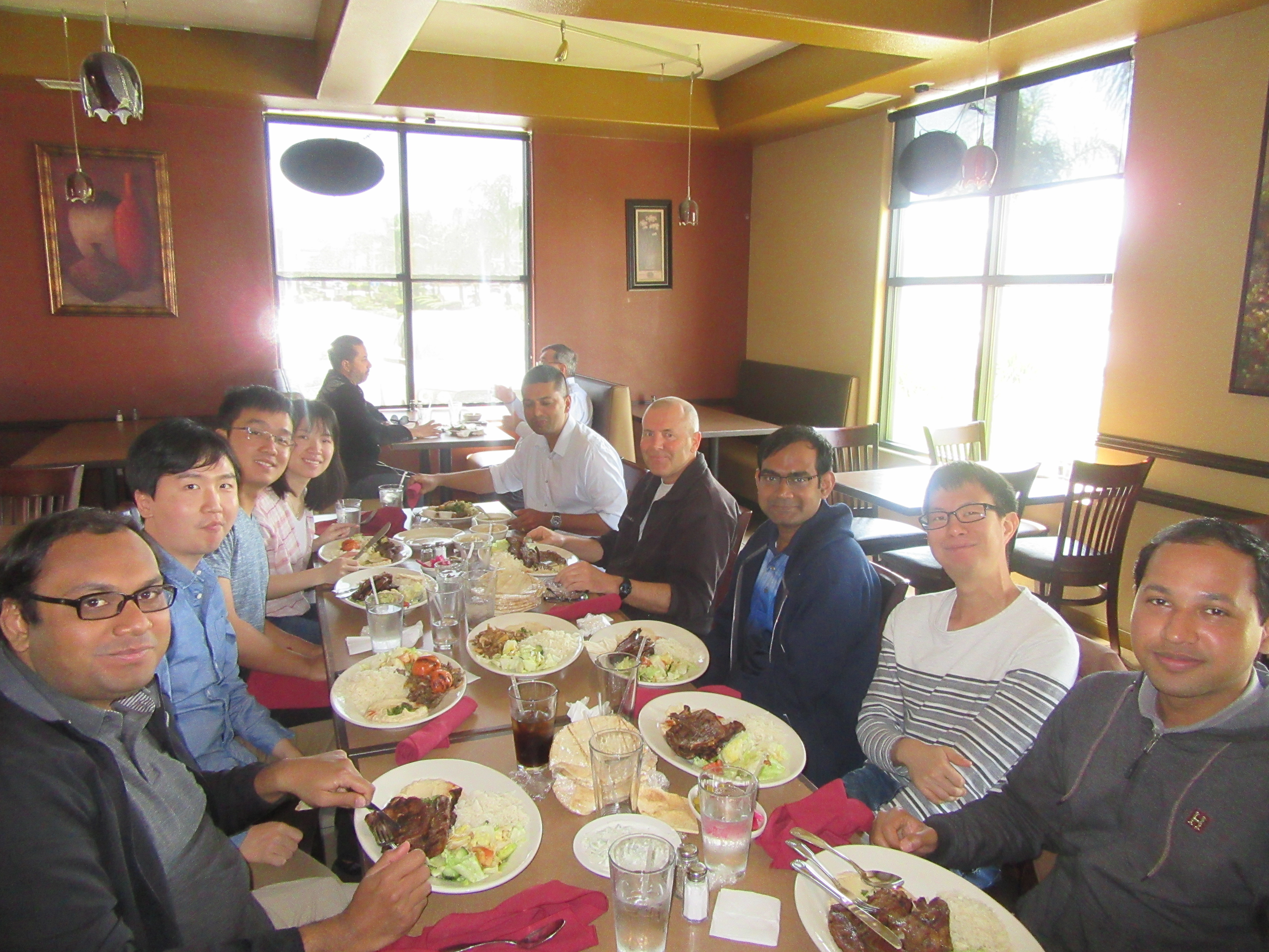 Tonmoy's graduation dinner